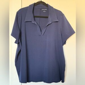 Universal Standard Navy Polo Shirt